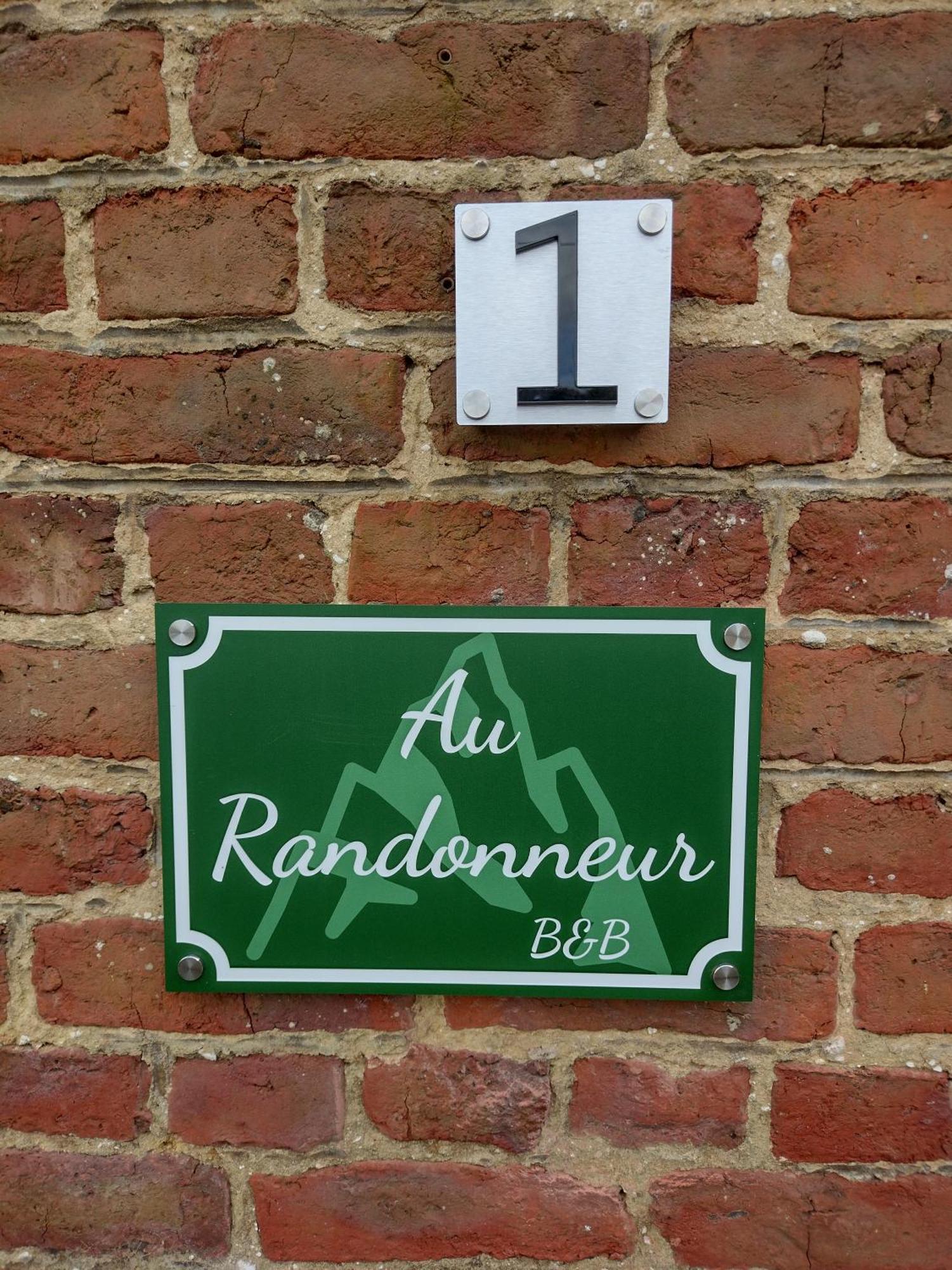 Au Randonneur - B&B Thuin Exterior foto